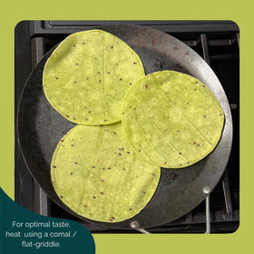 Santo Corral cactus tortillas ingredients include fresh cactus.