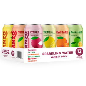Sanzo Yuzu Lemon with Ginger bottle – refreshing citrus flavor for everyday hydration