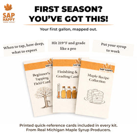 SAP HAPPY SUGARIN SUPPLIES recipe cards inspire ideas and timing for batch projects.