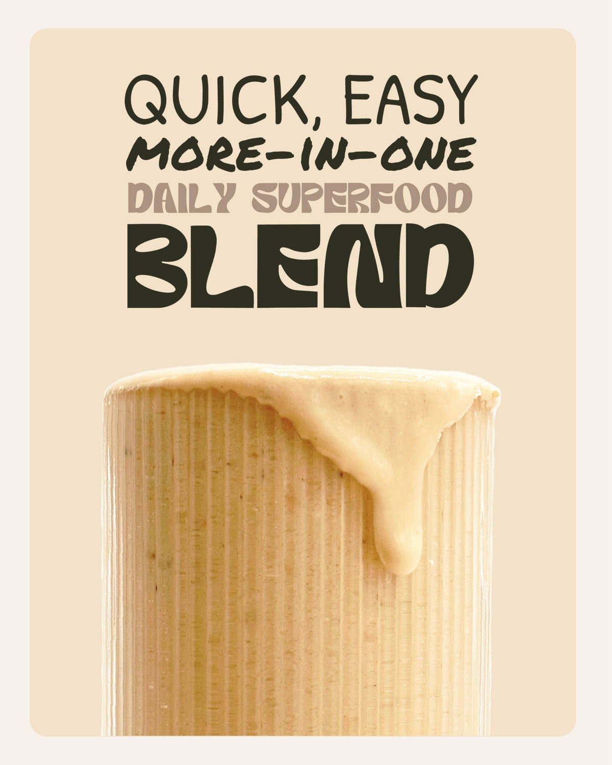 Sapling Plant Meal Vanilla powder closeup emphasizes complete plant protein blend