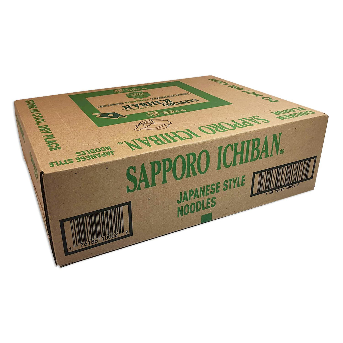 Sapporo Ichiban Japanese-style noodles with chewy texture.