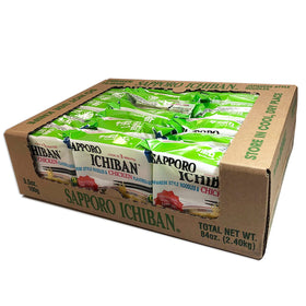 Sapporo Ichiban single-serving ramen pack ready for preparation.