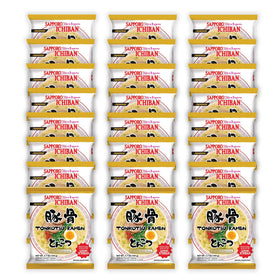 Sapporo Ichiban Tonkotsu ramen pouch for quick, flavorful meals.