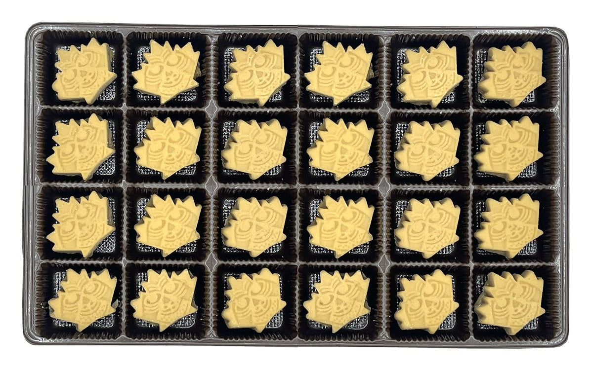 Sapsquatch Maple Candy box front inviting snack or gift idea
