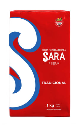 SARA Yerba Mate Elaborada Traditional packaging highlights authenticity and freshness for daily use