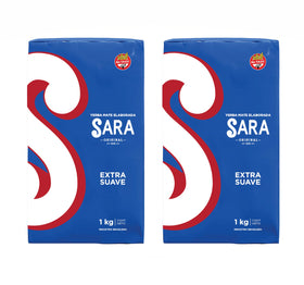 SARA Yerba Mate Extra Smooth pack-front view for a balanced, easy-to-enjoy taste.