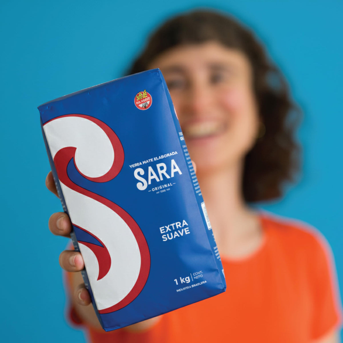 SARA Yerba Mate Extra Smooth two-pack label emphasizing convenient, long-lasting supply.