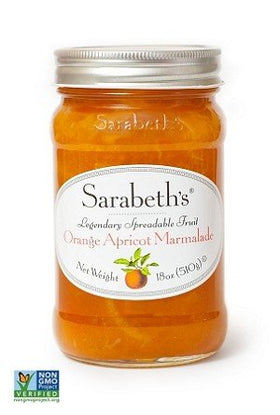 Ingredients close-up showing hand-cut fruit in Sarabeth's marmalade