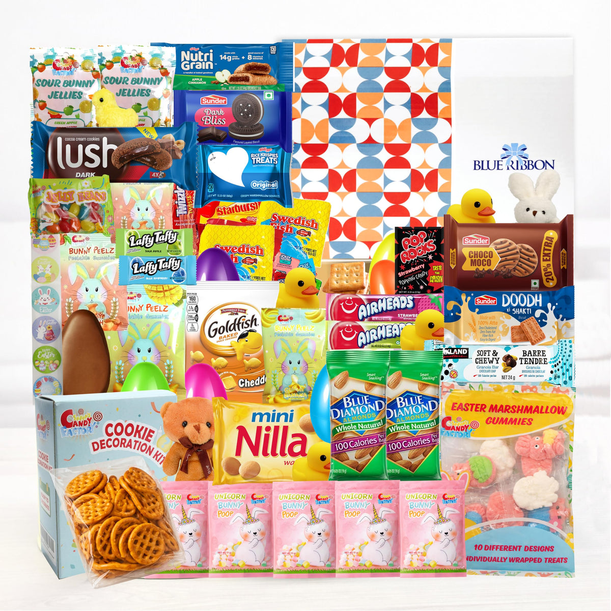 Sarah's Candy Factory bunny-shaped treats, perfect for Easter baskets.