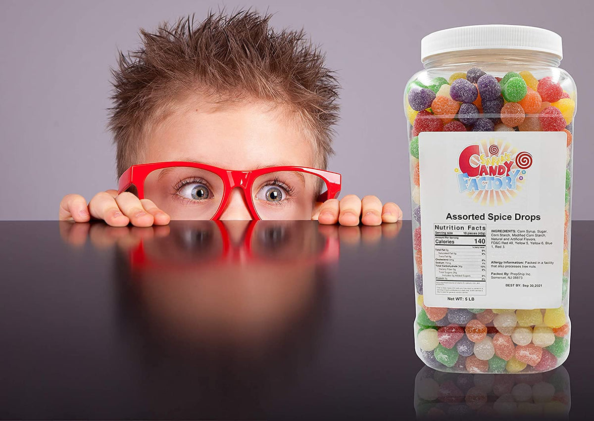 Sarah's Candy Factory holiday spice drops brighten celebrations and gift-ready moments.