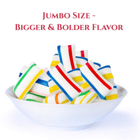 Sarahs Candy Factory individually wrapped candies stay fresh for travel and parties.