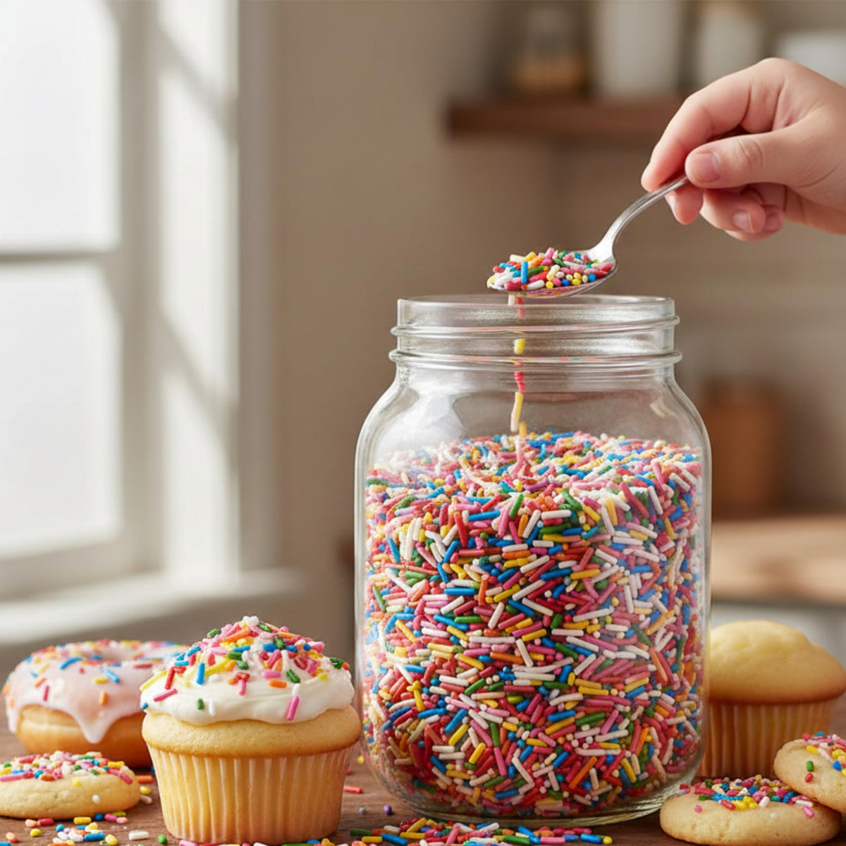 Sarah's Candy Factory kosher sprinkles keep your baking compliant and tasty.