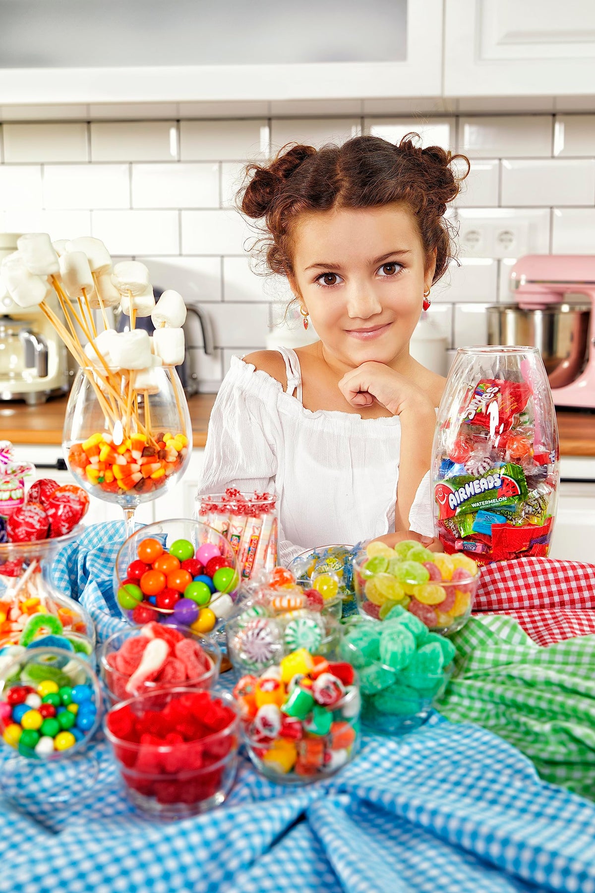 Sarah's Candy Factory bulk jar ready for parties and gatherings.