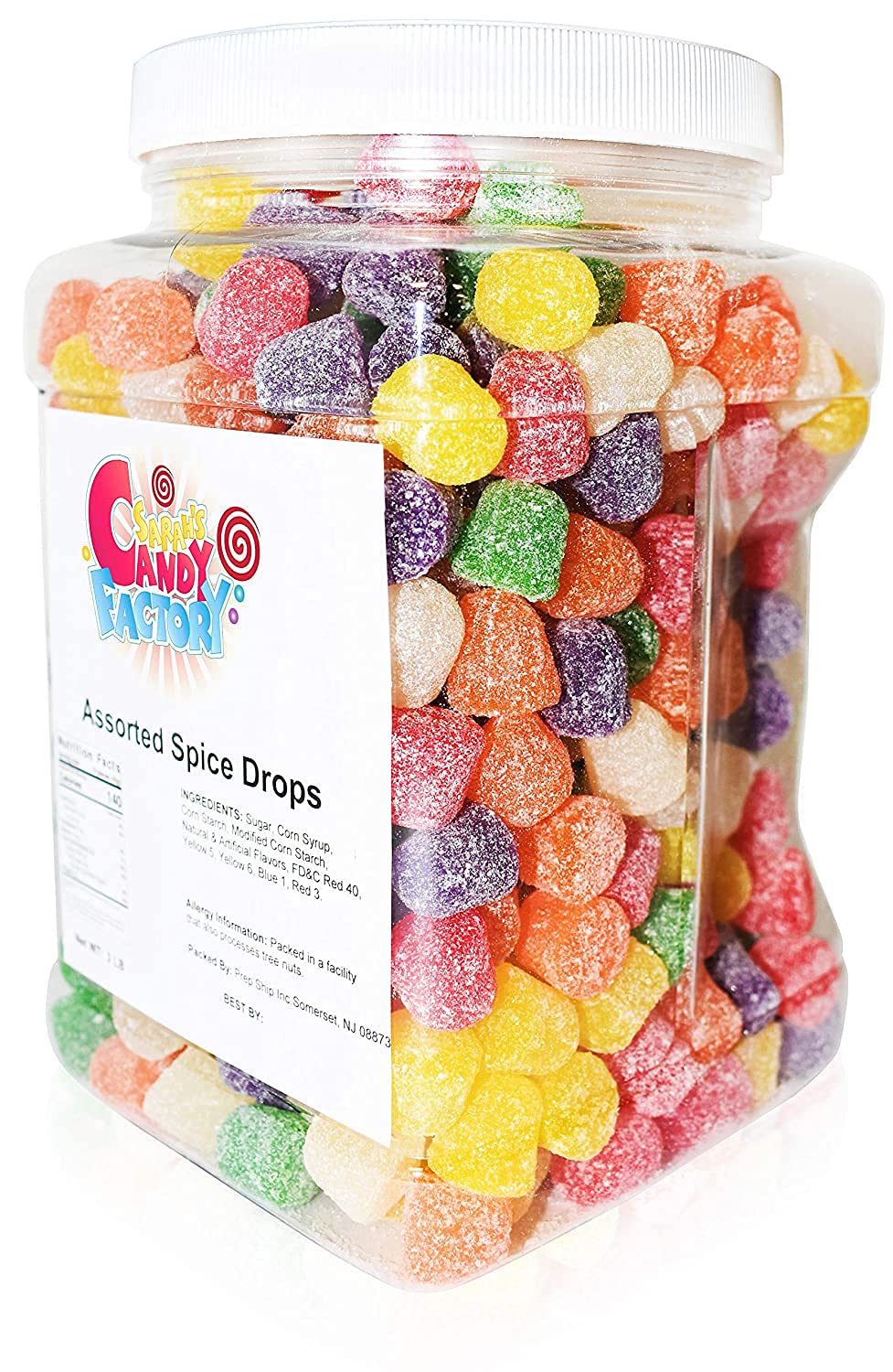 Sarah's Candy Factory spice drops for holiday party snacking.