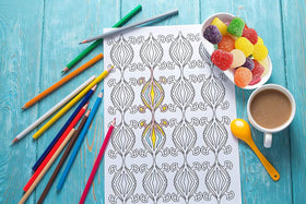 Sarah's Candy Factory spice drops decorate party tables.