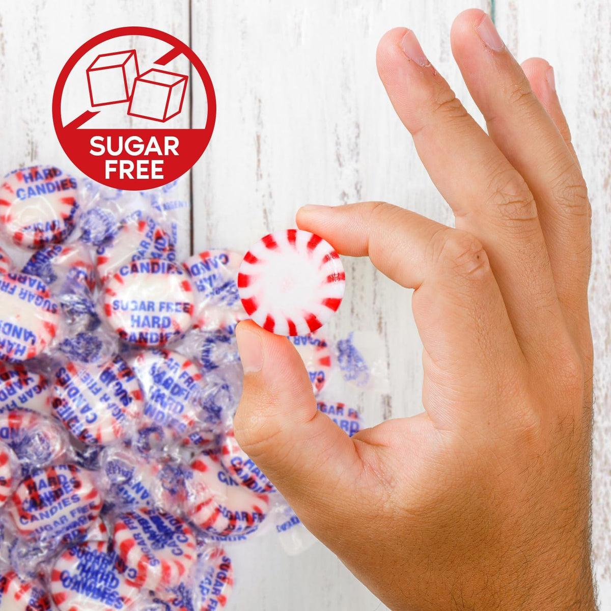 Office desk setup benefits from sugar-free mints for quick, guilt-free flavor breaks.