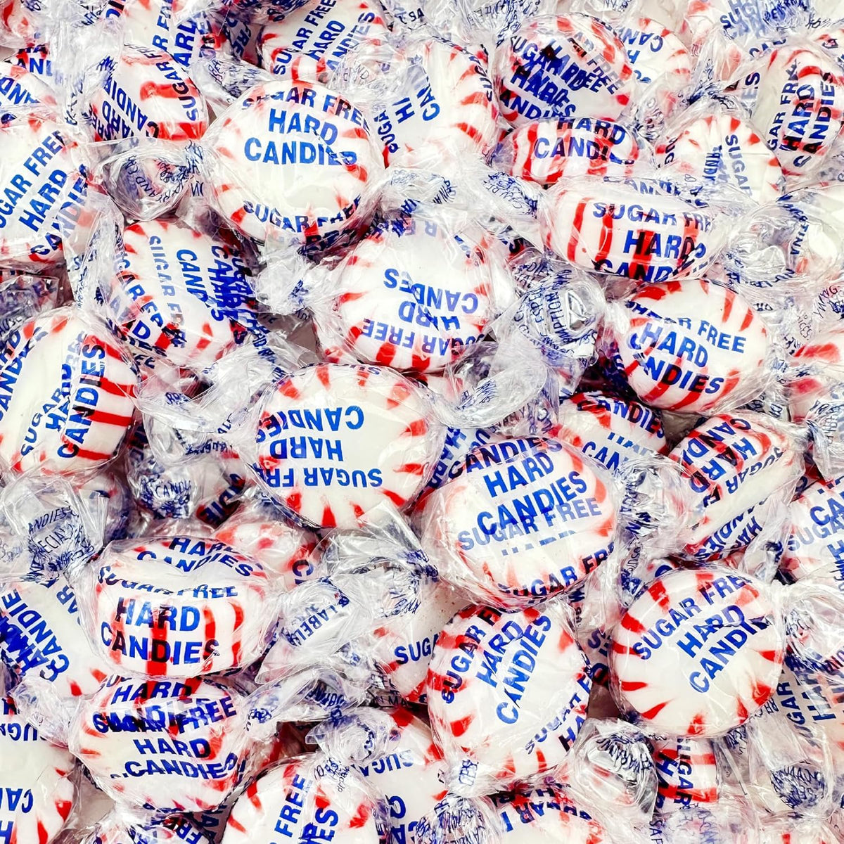 On-the-go snacking is easy thanks to individually wrapped peppermint mints.