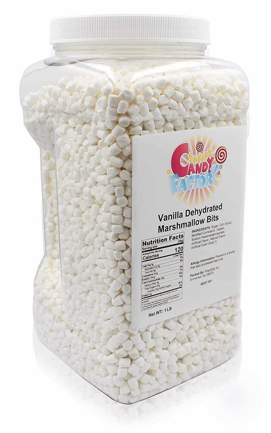 Sarah's Candy Factory jar front view highlighting reusable jar for freshness and ease.