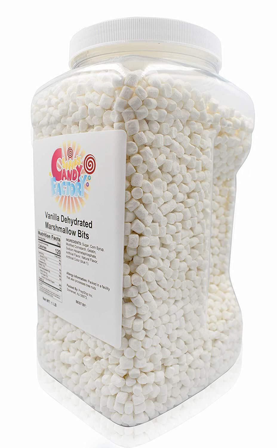 USA-made marshmallows repacked by Sarah's Candy Factory for quality you can trust.