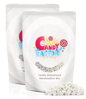 Sarah's Candy Factory vanilla mini marshmallow bits in resealable bag