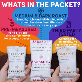 Sarasota Jamaican Me Crazy 2oz pack evokes tropical-flavored indulgence