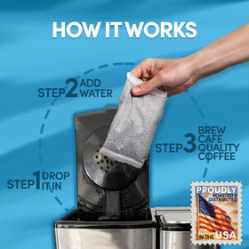 Low acid mold-free Arabica beans from Sarasota Coffee and Tea Co