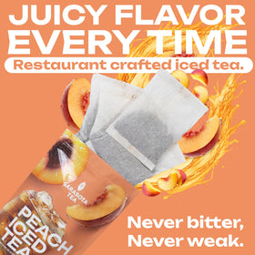 Sarasota gallon tea bags suit both home and commercial pitchers