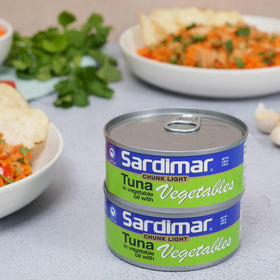 Sardimar Chunk Light Tuna lemon herb flavor for bright salads