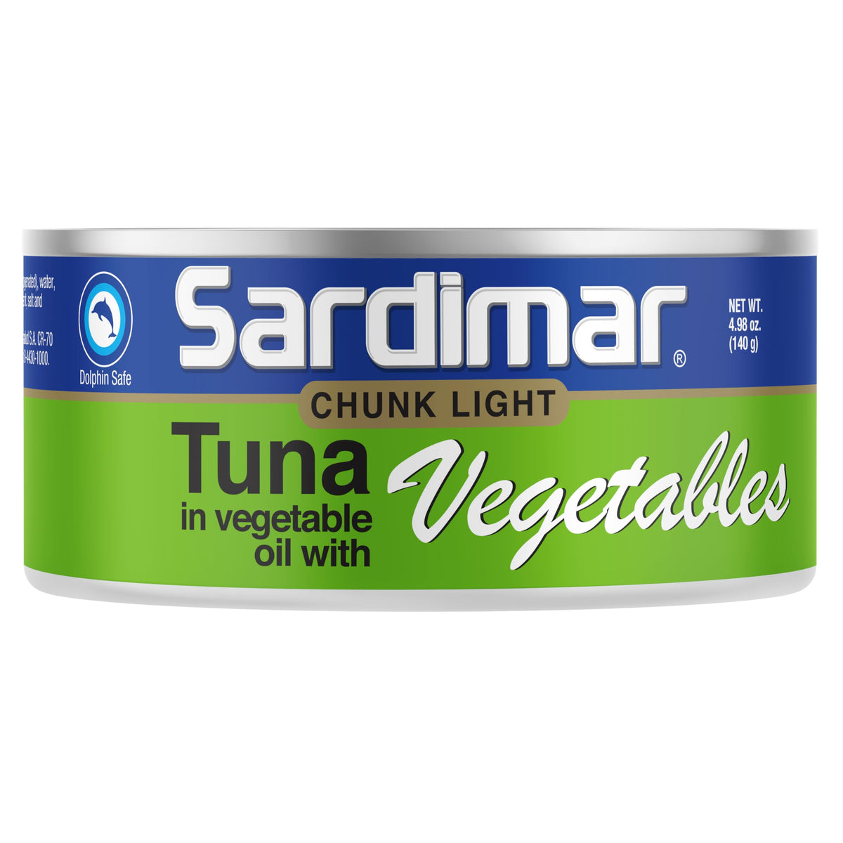 Sardimar Chunk Light Tuna pasta dish with vegetables and sauce