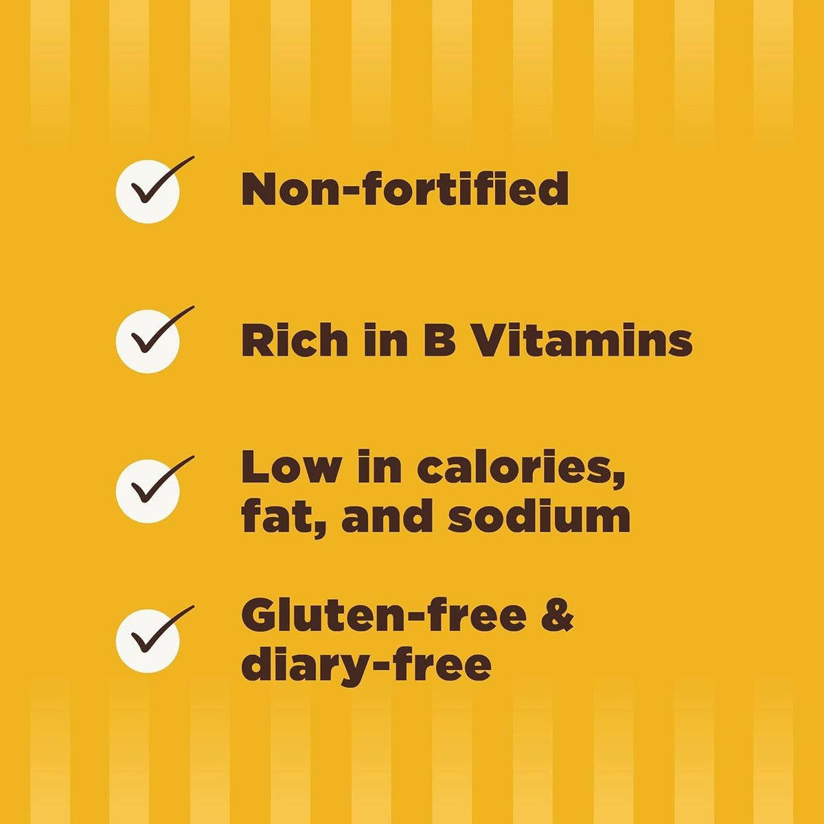 Sari Foods non-fortified yeast flakes sprinkled on pasta for creamy depth.