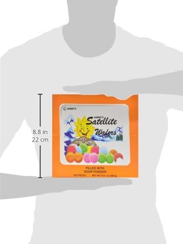 Sour powder-filled wafers in a 240-count box – party ready.