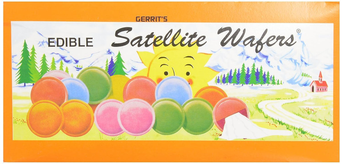 Gerrit's Satellite Wafers double-pack – two packages boost sharing fun.