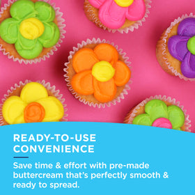 Satin Ice buttercream piping detail enables intricate cake designs