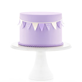 Satin Ice Lavender fondant is allergen-free and kosher-friendly.