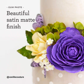 Satin Ice mixes with fondant to add strength and texture.