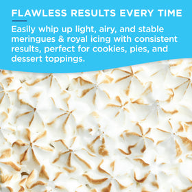 Satin Ice Meringue Powder long shelf life in pantry