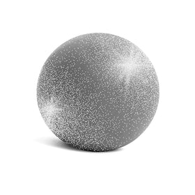 Satin Ice Silver Shimmer fondant rolled thin for smooth paneling on cake