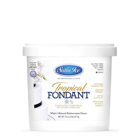Satin Ice Tropical Fondant 2lb packaging shown for easy decorating prep
