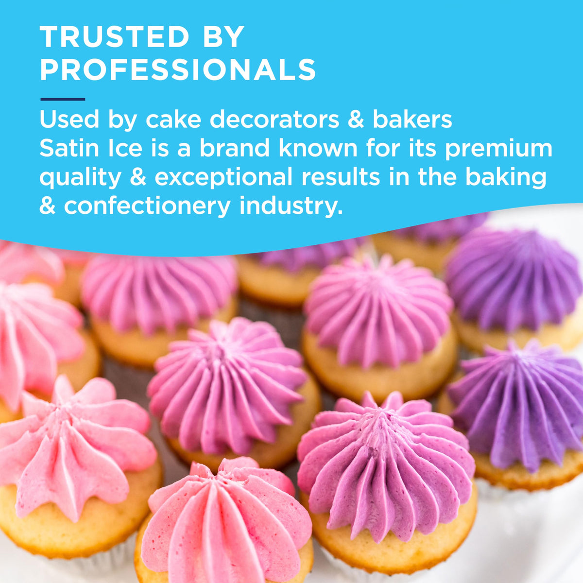 Satin Ice trusted by professionals for premium frosting results