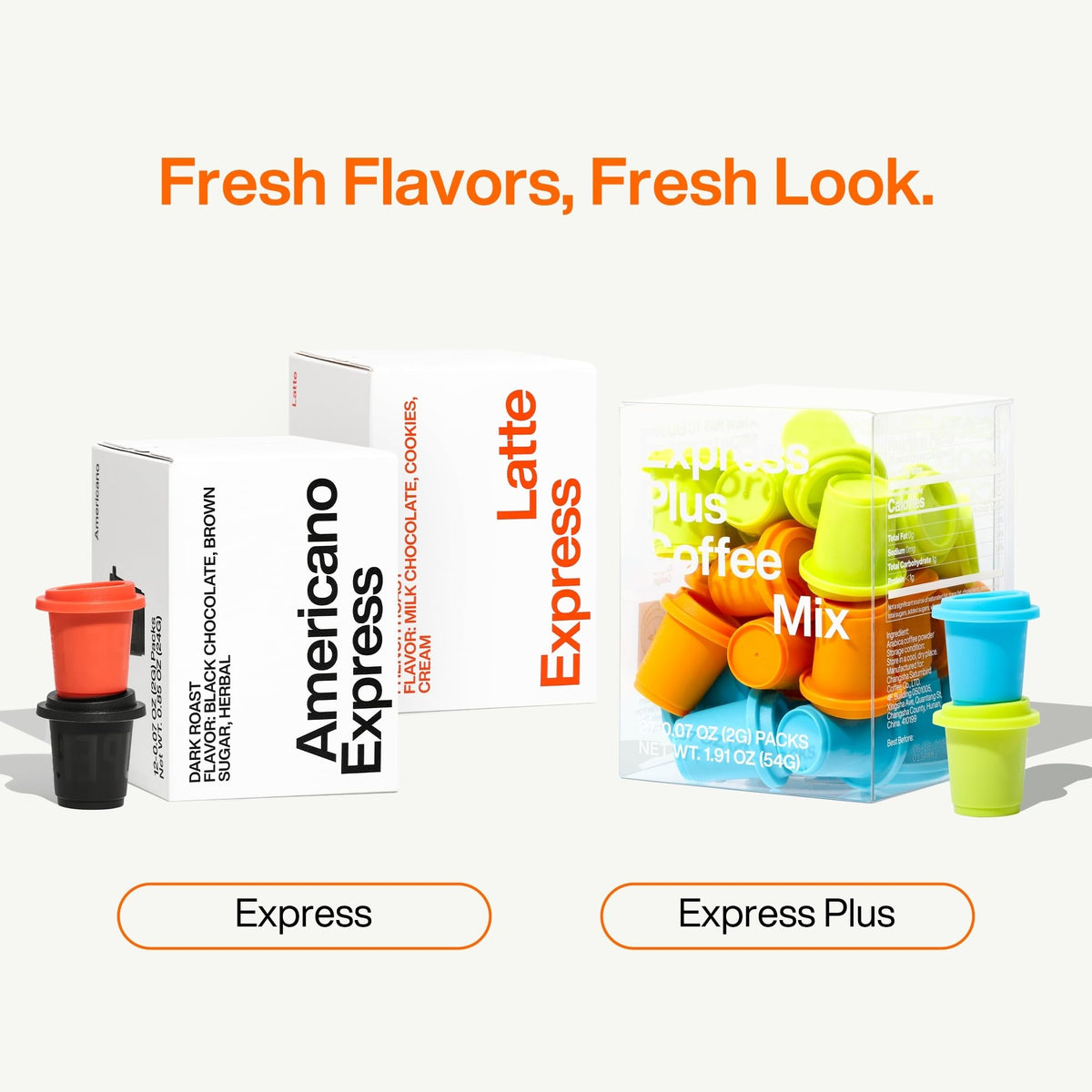 SaturnBird Express Plus portable single-serve pods on a desk.