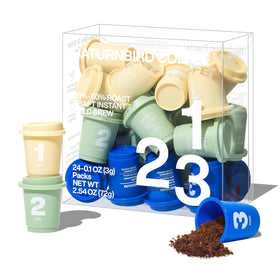 SaturnBird super instant coffee pods packaging for easy storage and gifting.