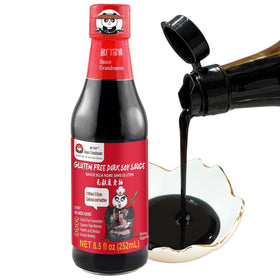 Sauce Grandmaster dark soy glaze adds deep color and savory gloss to dishes.