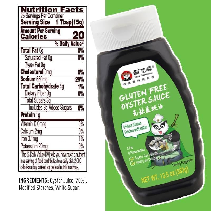 Double Delight oyster sauce for restaurant-style stir-fry finish.
