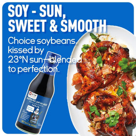 Sauce Grandmaster glass bottle with foam packaging ensures safe delivery.