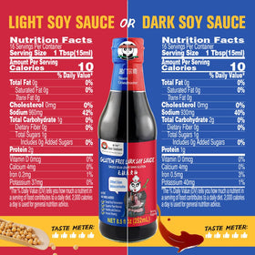 Sauce Grandmaster glass bottle close-up showcases premium aging.