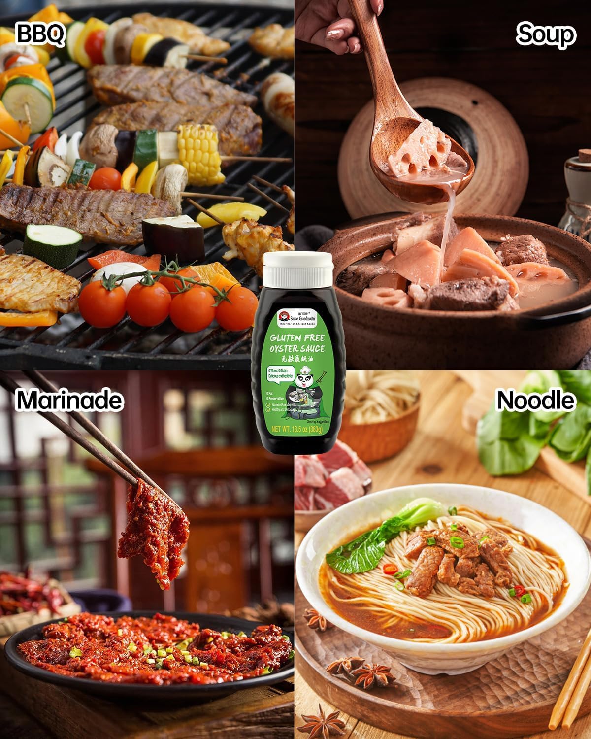 Sauce Grandmaster stir-fry dish showcasing deep savory glaze