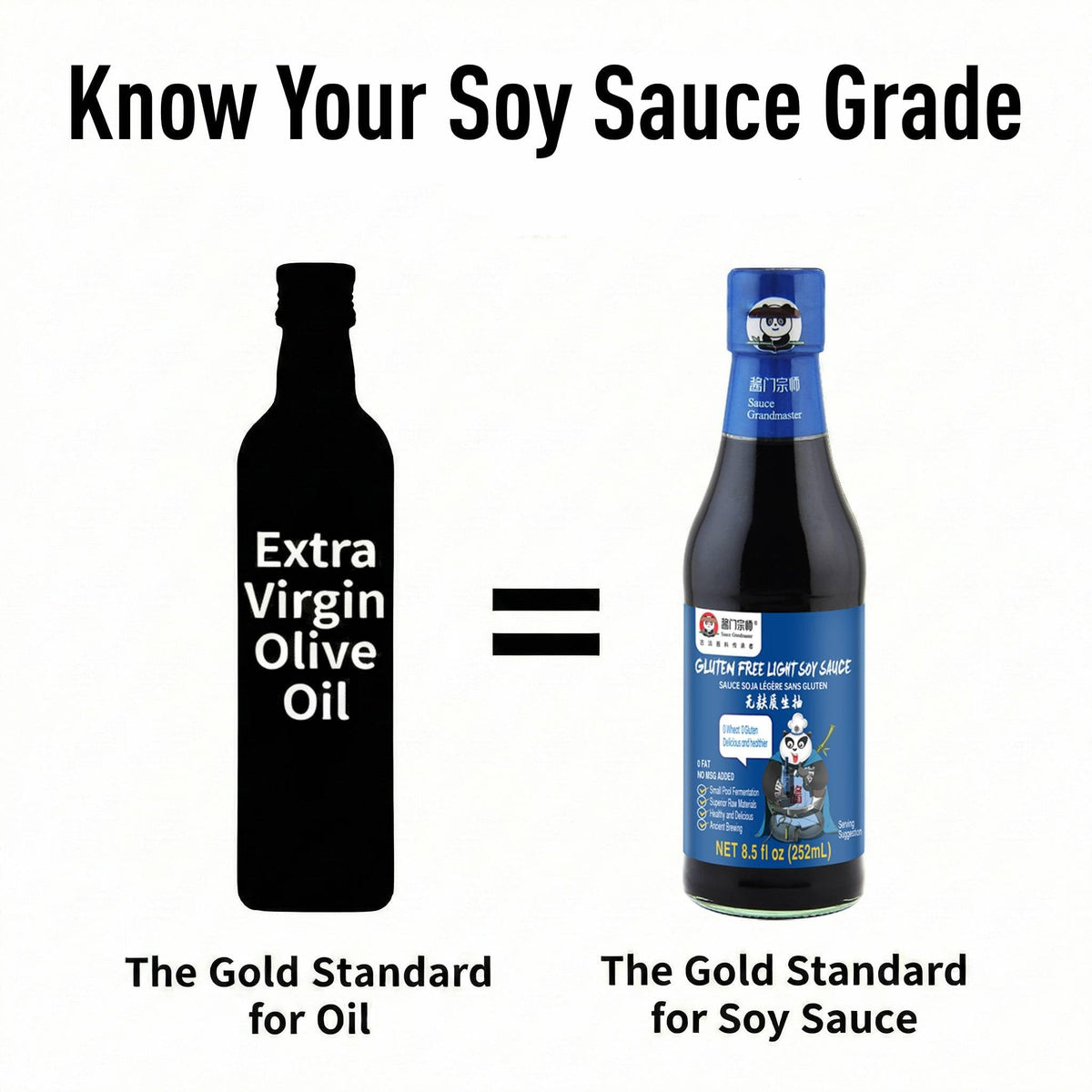 Sauce Grandmaster for sushi dipping with first-draw flavor uplift.