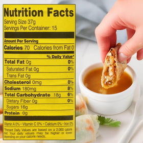 Saucy Susan Original Peach Apricot sauce ingredients label visible