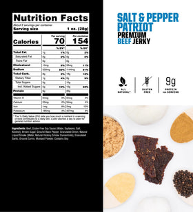 Savage Jerky Co Bourbon Glaze beef jerky bag with sweet-smoky notes