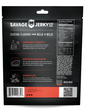 Savage Jerky Co. on-the-go snack pack ideal for lunches and hikes.